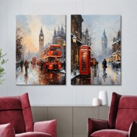 Pictură ArtShop London in Winter 40x60cm (SET521-XL)