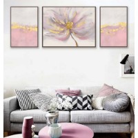 Картина ArtShop Pink Flower Triptych (SET220)