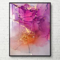 Pictură ArtShop Violet Waves 50x75cm (PA40-M)