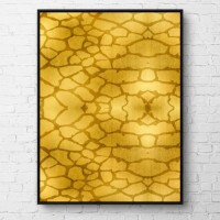 Pictură ArtShop Yellow Abstraction 40x60cm (PA38-L-L)