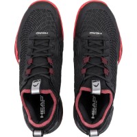 Adidași pentru bărbați Head Endure Pro Clay Men 46 Black/Red imaginea #4 — magazin online Desire.md