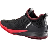 Adidași pentru bărbați Head Endure Pro Clay Men 46.5 Black/Red imaginea #3 — magazin online Desire.md