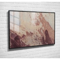 Pictură ArtShop Delicate Brown Abstract Texture 90x60cm (PA27)