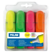Markere Milan Fluo 4pcs (1687804) imaginea #2 — magazin online Desire.md