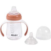 Cana cu pai Beaba Terracotta 210ml (913585) imaginea #2 — magazin online Desire.md