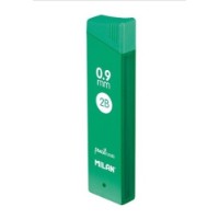 Rezerve pentru creion Milan 0.9mm 2B 12pcs (1851070924)