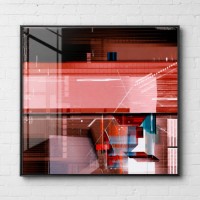 Pictură ArtShop Geometric Chaos 40x40cm (PA37-XL)