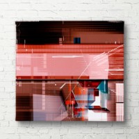 Pictură ArtShop Geometric Chaos 80x80cm (PA37-M-PL)