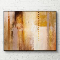 Pictură ArtShop Golden Wood Texture 90x60cm (PA19-LL)