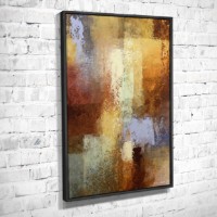 Pictură ArtShop Multicolored Brown Abstract Texture 40x60cm (PA28-L-L)