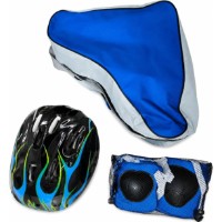 Роликовые коньки Oushen 9087 S 31-34 Blue фото №4 — интернет-магазин Desire.md