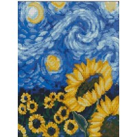 Mozaic cu diamante Strateg Подсолнухи 30X40cm  (57283)