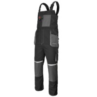 Salopetă de lucru Art.MaSter EuroClassic Bib-Pants Graphite, s.58