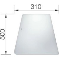 Tocător Blanco Alaros White 500x310 (224510) imaginea #2 — magazin online Desire.md