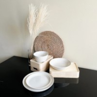 Набор обеденных тарелок Casa Masa Style 21cm (CM717) 6pcs фото №2 — интернет-магазин Desire.md