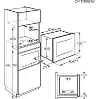 Cuptor cu microunde incorporabil AEG TB6SM261FB imaginea #5 — magazin online Desire.md