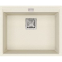 Chiuvetă de bucătărie Aquasanita Helika Delicia SQD100  Blanched almond imaginea #1 — magazin online Desire.md