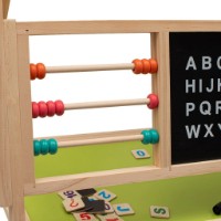 Tablă pentru desen Baby Mix Wood Montessori 2in1 (58313) imaginea #2 — magazin online Desire.md