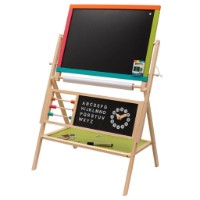 Tablă pentru desen Baby Mix Wood Montessori 2in1 (58313) imaginea #3 — magazin online Desire.md