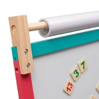 Tablă pentru desen Baby Mix Wood Montessori 2in1 (58313) imaginea #4 — magazin online Desire.md
