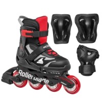 Role RollerBlade Set Microblade Combo 4pcs , s.36-40.5 Black/Red (86B0751550ND01)