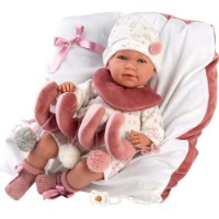 Кукла Llorens Mimi Llorona Durmiente Rosa 40см (74026)