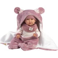 Păpușa Llorens Mimi Llorona Saquito Fucxia 42cm (74130)