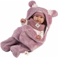 Păpușa Llorens Mimi Llorona Saquito Fucxia 42cm (74130) imaginea #5 — magazin online Desire.md