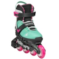Role RollerBlade Microblade XT, s.36,5-40.5 Black/Sea Green (86B0751520NG03) imaginea #2 — magazin online Desire.md