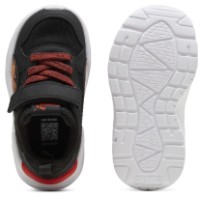 Adidași pentru copii Puma Trinity 2 Sparks Puma Black/Bright Papaya/Red Flash, s.20 imaginea #4 — magazin online Desire.md
