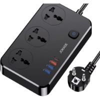 Сетевой фильтр Jokade JB058 3-Outlet EU Black