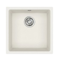 Chiuvetă de bucătărie Aquasanita Helika Forma SQF102 Alba