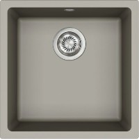 Chiuvetă de bucătărie Aquasanita Helika Forma SQF102 Alumetallic imaginea #1 — magazin online Desire.md