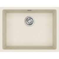 Chiuvetă de bucătărie Aquasanita Helika Forma SQF104 Blanched almond imaginea #1 — magazin online Desire.md