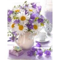 Tablou pe numere PRC Pastel Bouquet 30x40cm (PB6719)