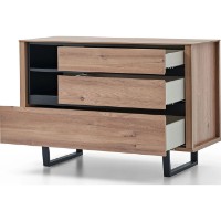Комод Dogtas Solid 3200398838 Oak/Black фото №4 — интернет-магазин Desire.md