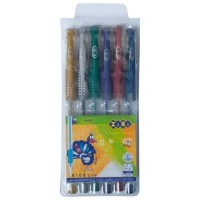 Set de pixuri ZiBi Metallic 6pcs (ZB.2203-99)