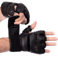 Mănuşi Zelart MMA M Black (BO-5699) imaginea #2 — magazin online Desire.md