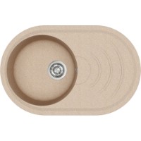 Chiuvetă de bucătărie Aquasanita Helika MP100 Beige imaginea #1 — magazin online Desire.md