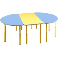 Set de masa Tisam 3pcs (23660+2x23662_Ж_ГолЖелГол)