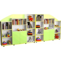Perete pentru jucării Tisam Анечка Lime/Yellow (01581)