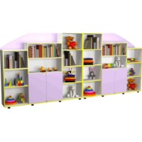 Perete pentru jucării Tisam Анечка Sakura/Lavender/Yellow (02099)