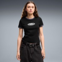 Tricou de dame Puma Future Archive Graphic Ringer Puma Black, s.XS imaginea #3 — magazin online Desire.md
