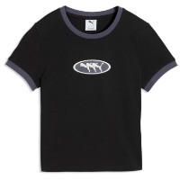 Tricou de dame Puma Future Archive Graphic Ringer Puma Black, s.XS