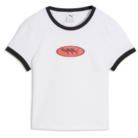 Tricou de dame Puma Future Archive Graphic Ringer Puma White, s.L