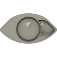 Chiuvetă de bucătărie Aquasanita Helika Papillon SCP151 Argent imaginea #1 — magazin online Desire.md