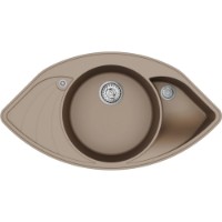 Chiuvetă de bucătărie Aquasanita Helika Papillon SCP151 Mocha imaginea #1 — magazin online Desire.md