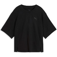 Tricou de dame Puma Her Relaxed Puma Black, s.XL