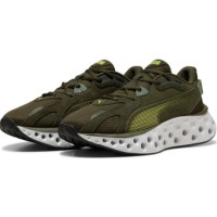 Adidași pentru bărbați Puma Softride Frequence Moss Veil/Lime Squeeze/Puma Black, s.40 imaginea #1 — magazin online Desire.md