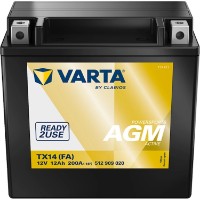 Acumulatoar auto Varta Powersport AGM (512 909 020) imaginea #2 — magazin online Desire.md